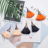 Ancient-Fringe-Bohemian-Beige-Tassel-Earrings-1
